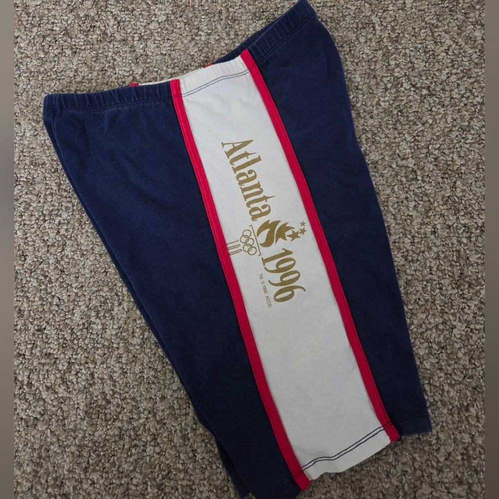 Vintage Hanes Olympic 1996 Atlanta Team USA Bike Shorts